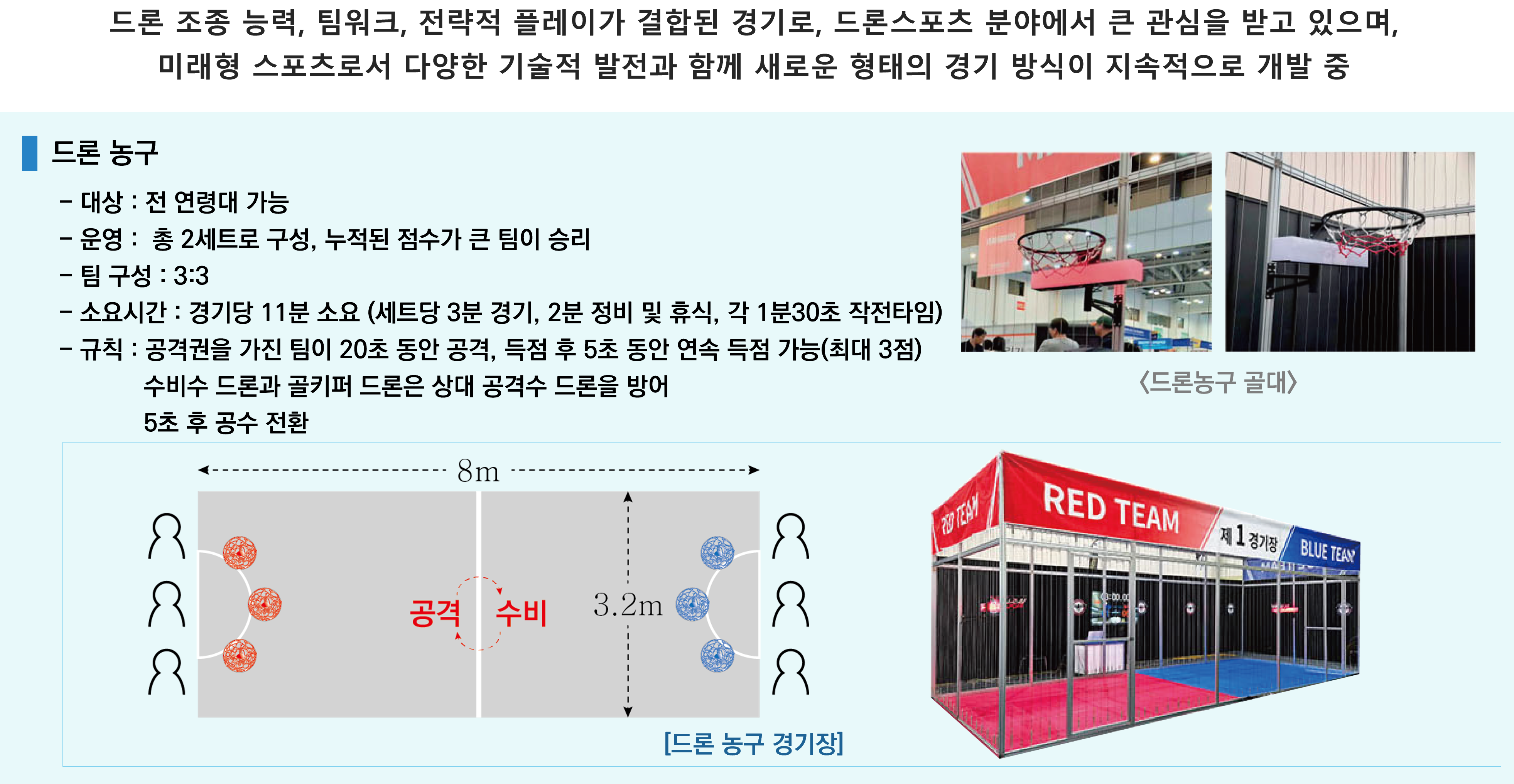 드론농구
